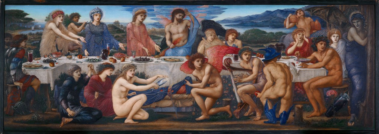Peleuksen juhla tekijältä Edward Burne-Jones