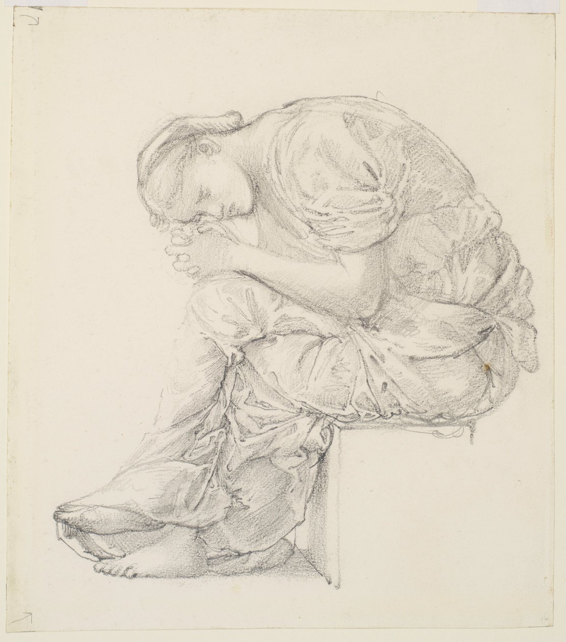 Valitus - Tutkimus oikealla olevasta kuvasta tekijältä Edward Burne-Jones