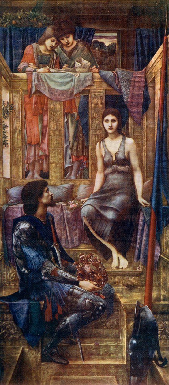 Kuningas Cophetua ja kerjäläinen, 1884, 1912. tekijältä Edward Burne Jones
