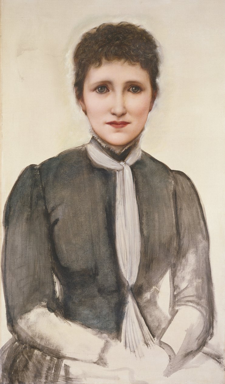 Helen Mary Gaskellin muotokuva, 1893 tekijältä Edward Burne Jones