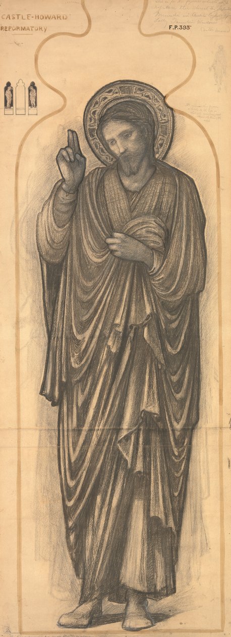 Maailman pelastaja tekijältä Edward Burne Jones
