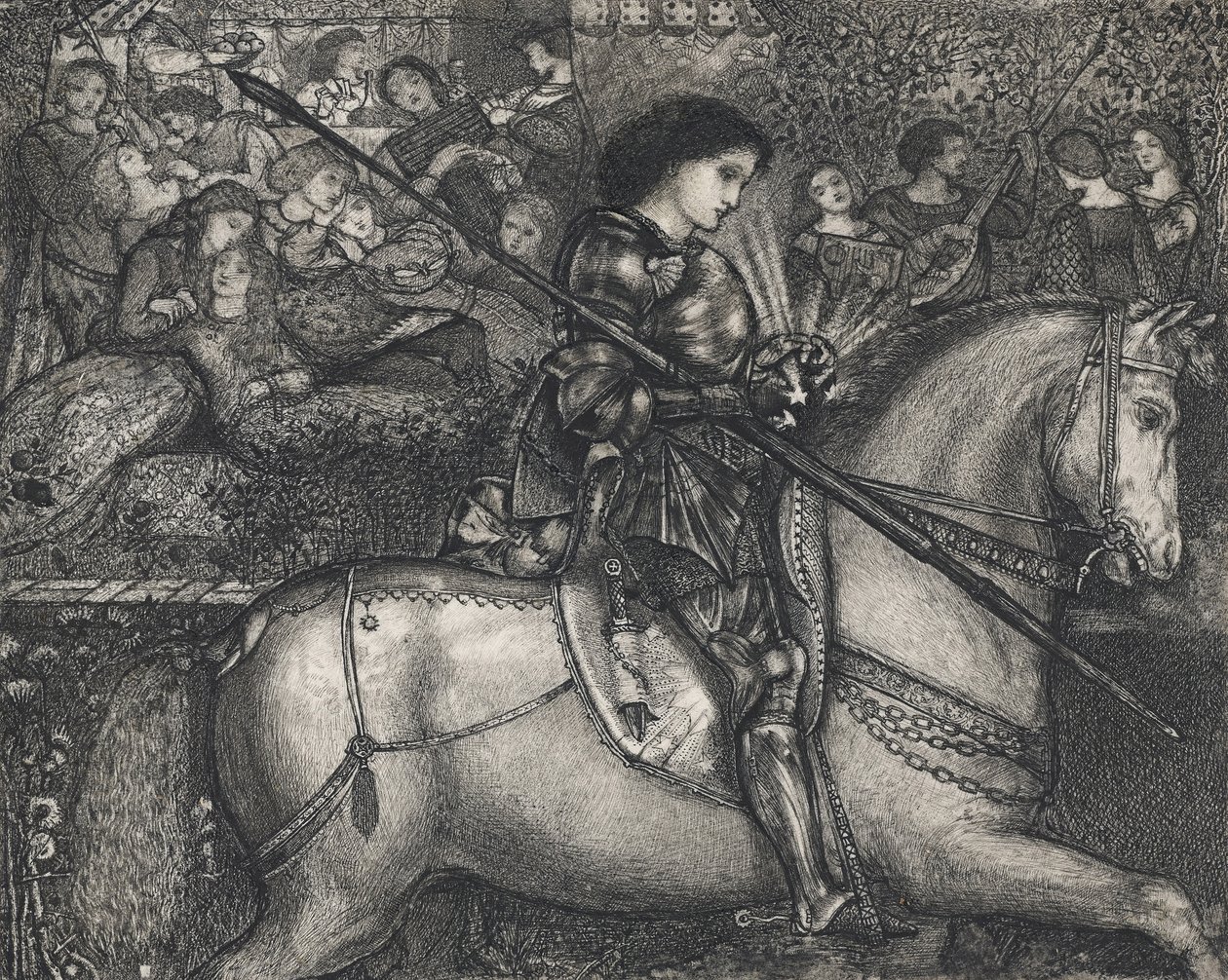 Sir Galahad tekijältä Edward Burne Jones