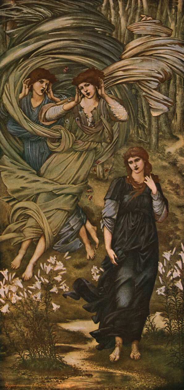 Sponsa De Libano, 1891, c1930. tekijältä Edward Burne Jones