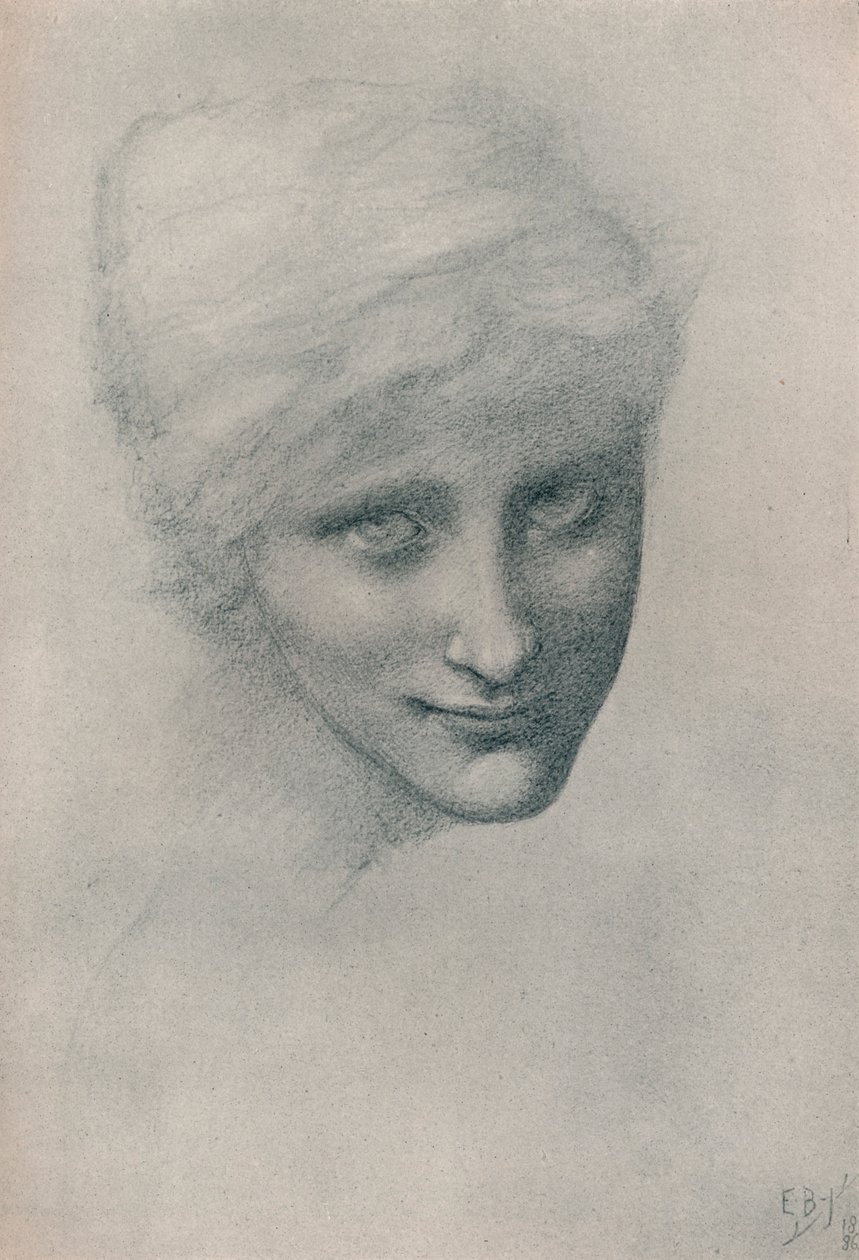 Merenneidon tutkimus, Meren syvyyksissä, 1886 tekijältä Edward Burne Jones