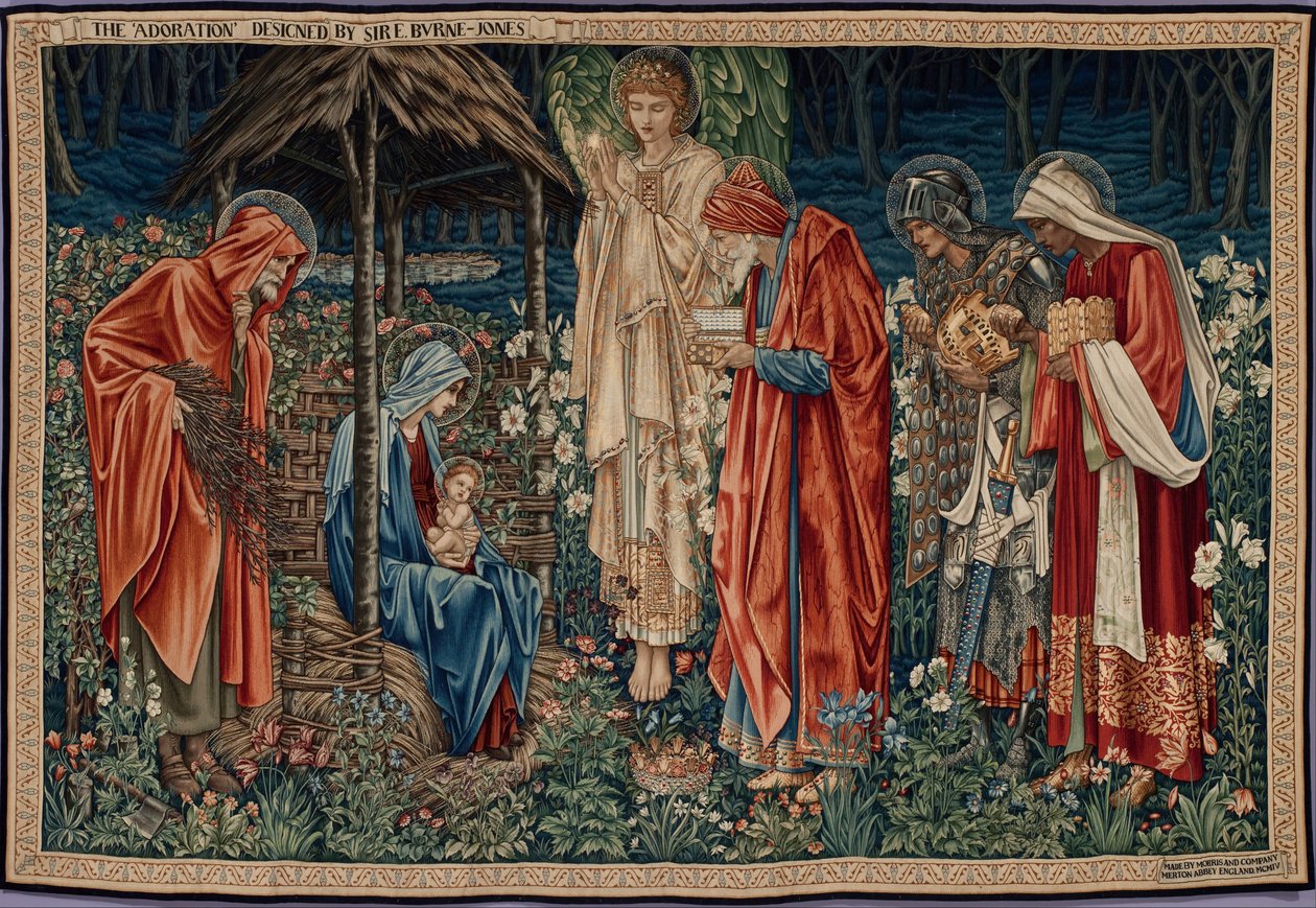 Taikojen palvonta tekijältä Edward Burne Jones