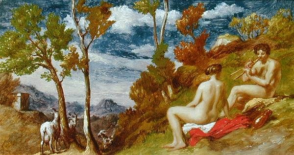 Maaseudun idylli tekijältä Edward Calvert