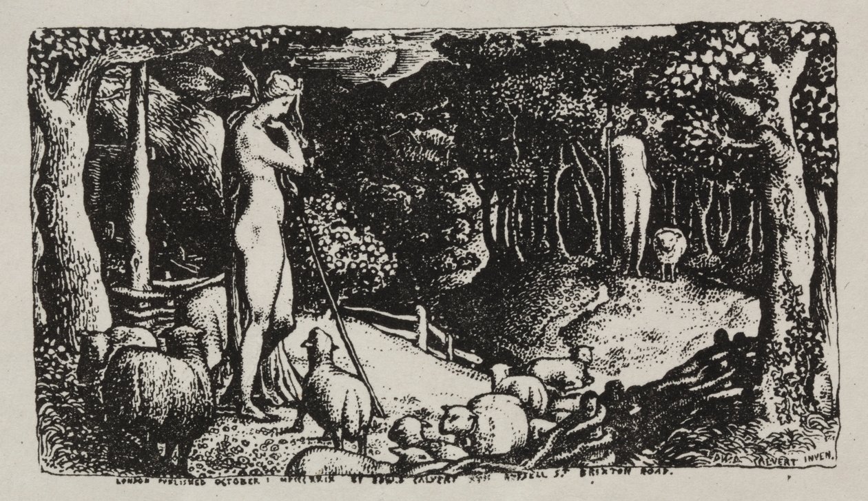 Ihanteellinen pastoraalinen elämä tekijältä Edward Calvert