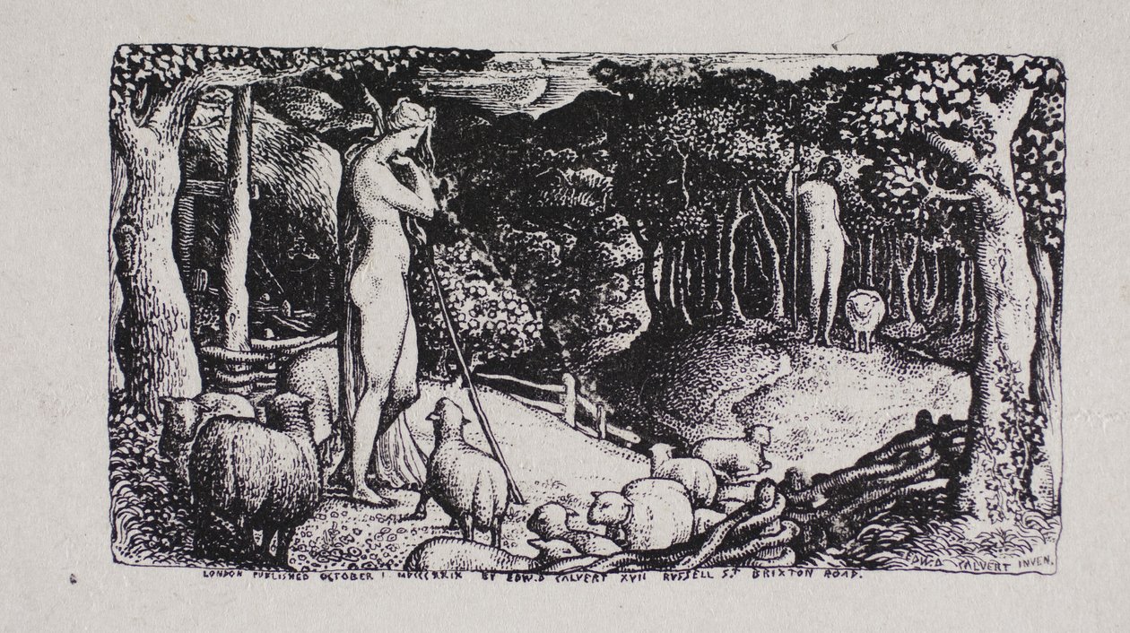 Ihanteellinen pastoraalinen elämä tekijältä Edward Calvert