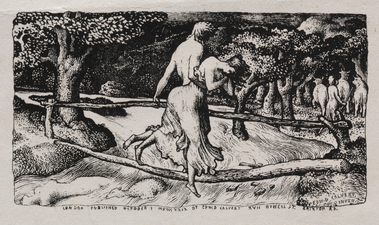 Vedenpaisumus, 1829. tekijältä Edward Calvert