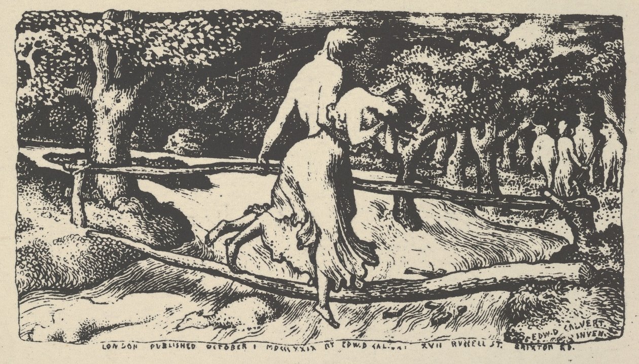 Vedenpaisumus, 1904. tekijältä Edward Calvert