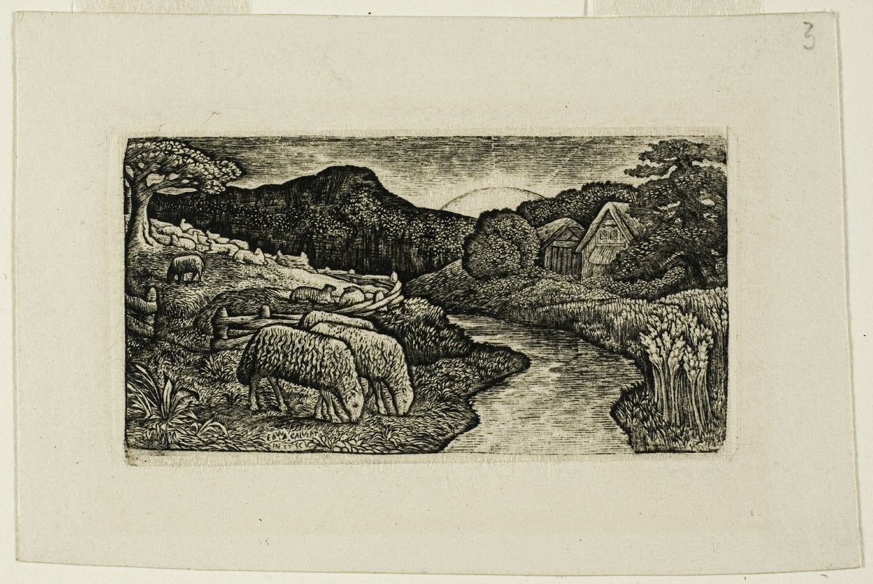 Tämän laidun lampaat tekijältä Edward Calvert