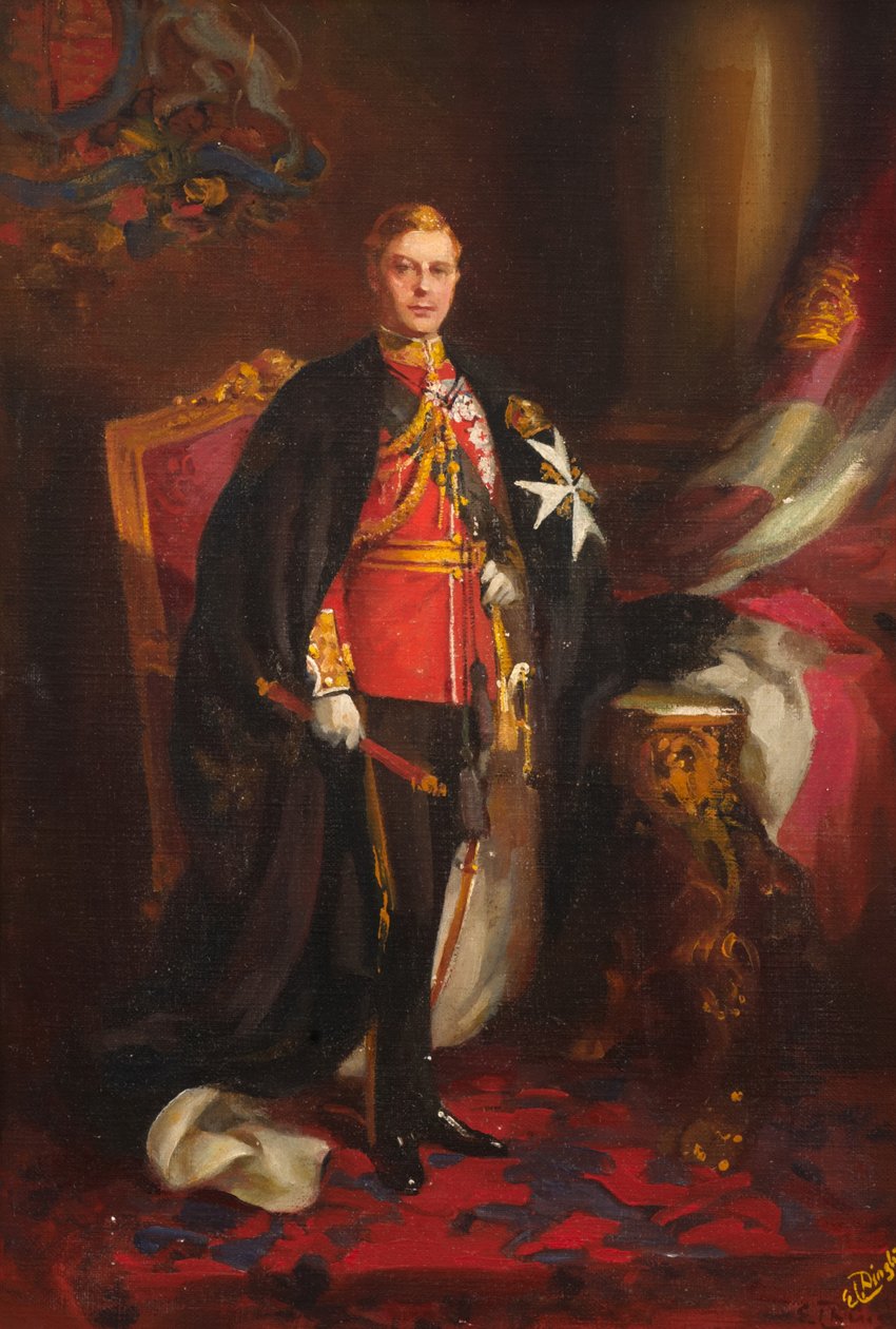HRH King Edward VIII, n. 1936 (öljy aluksella) tekijältä Edward Caruana Dingli