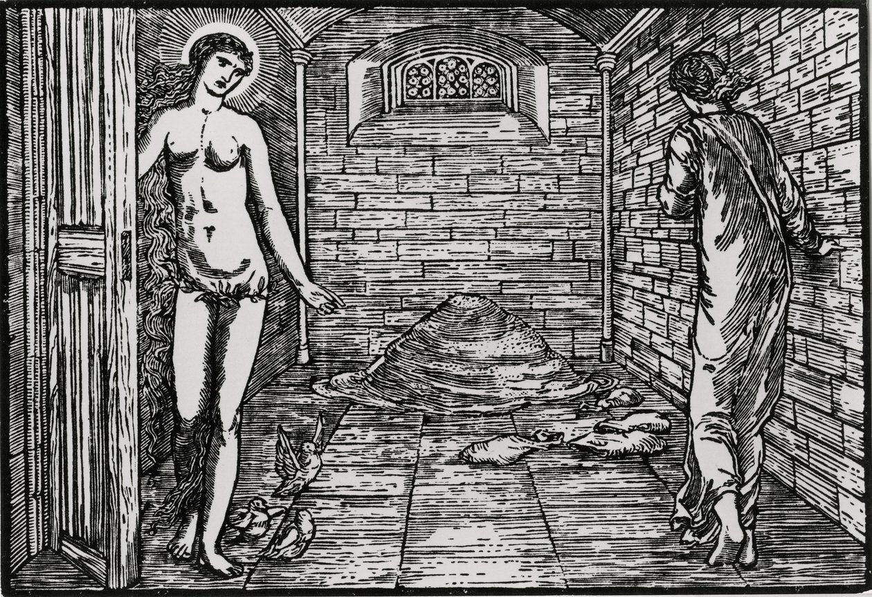 Siementen tehtävä tekijältä Edward Coley (after) Burne Jones
