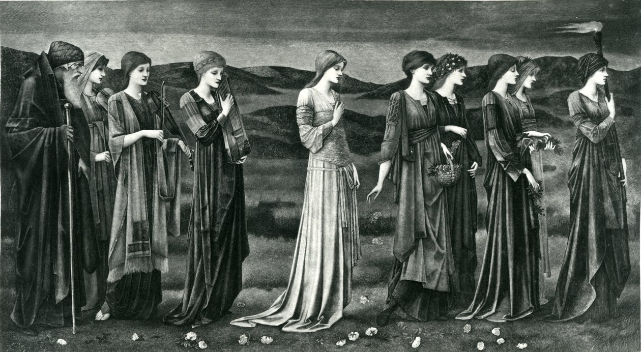 Psychen häät tekijältä Edward Coley (after) Burne Jones