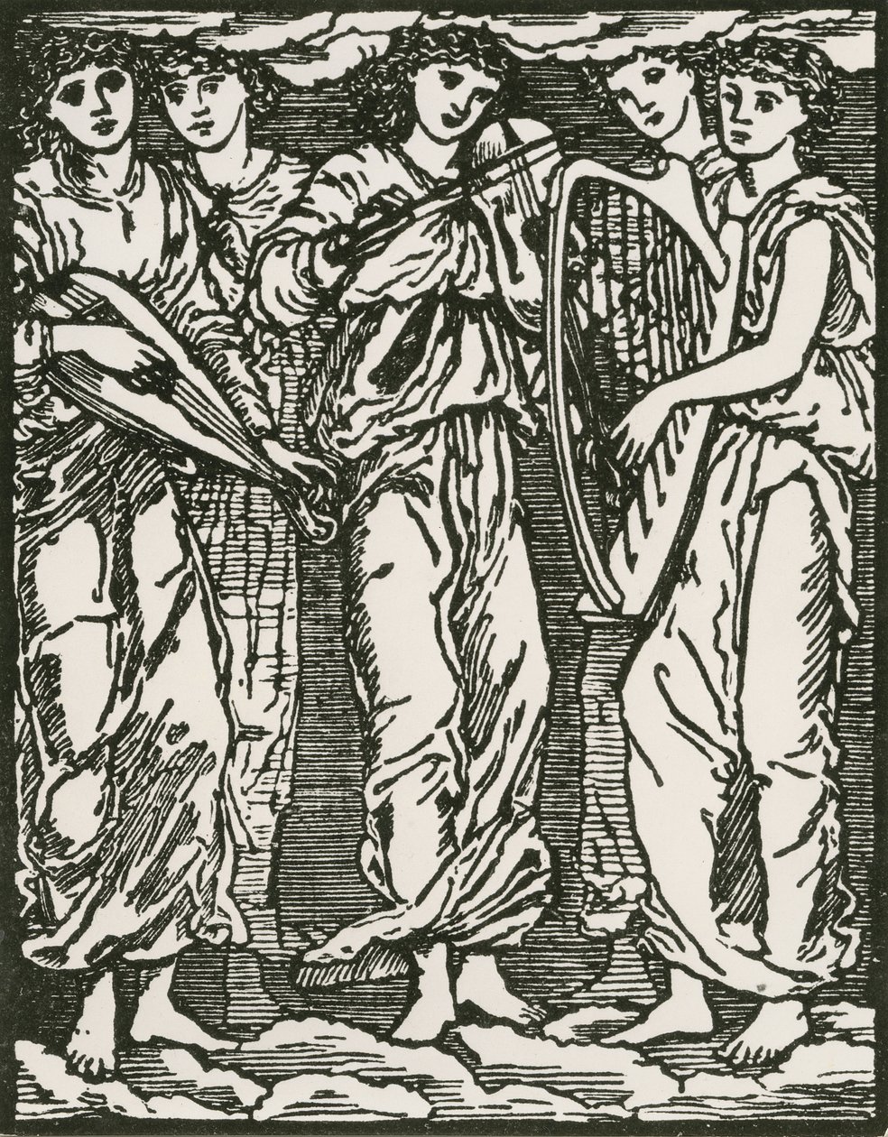 Nimetön tekijältä Edward Coley (after) Burne Jones
