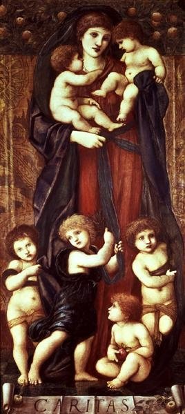 Hyväntekeväisyys tekijältä Edward Coley Burne Jones