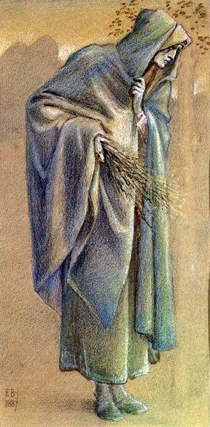 Naamioitu hahmo tekijältä Edward Coley Burne Jones