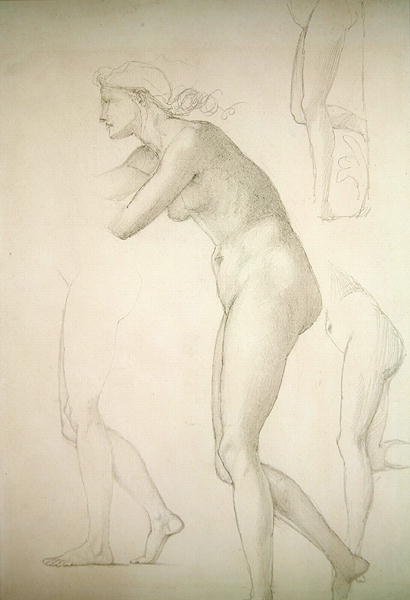 Galatea (kynä paperille) tekijältä Edward Coley Burne Jones