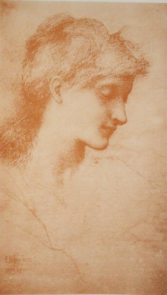 Nuoren naisen johtaja tekijältä Edward Coley Burne Jones