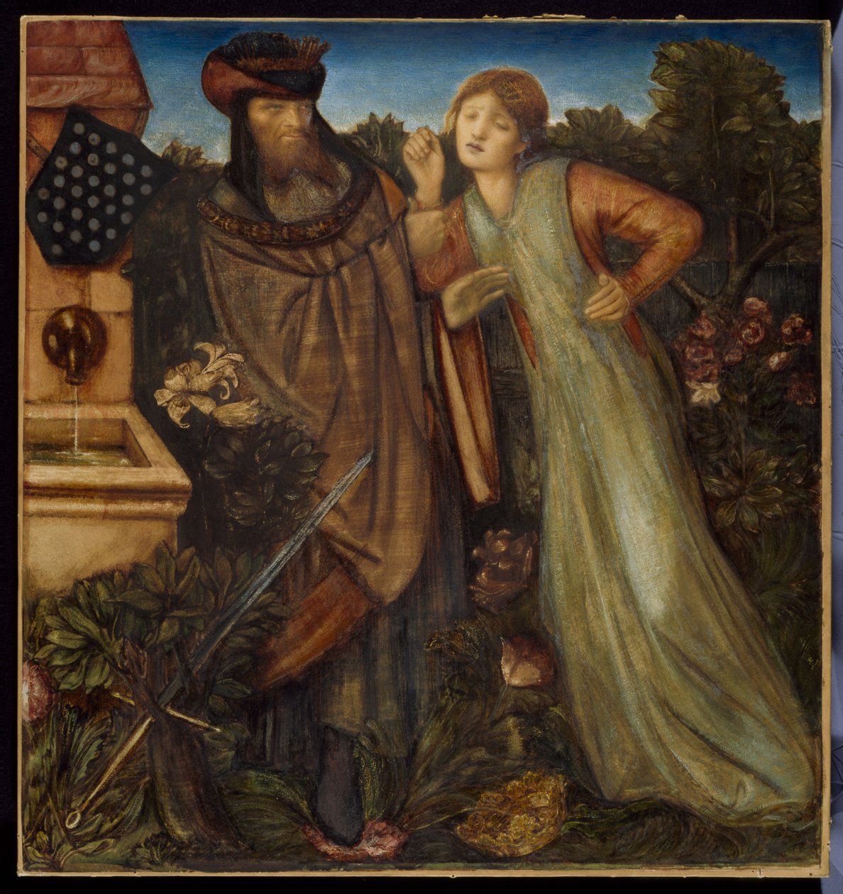King Mark ja La Belle Iseult tekijältä Edward Coley Burne Jones