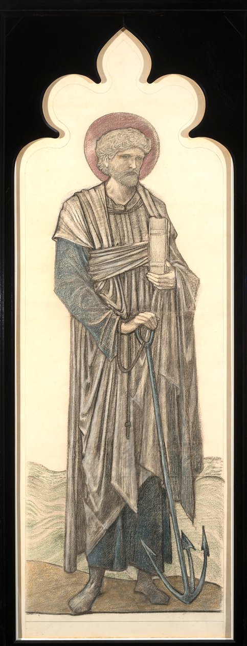 Pyhä Klemens tekijältä Edward Coley Burne Jones