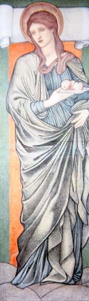 Pyhä Dorothea tekijältä Edward Coley Burne Jones