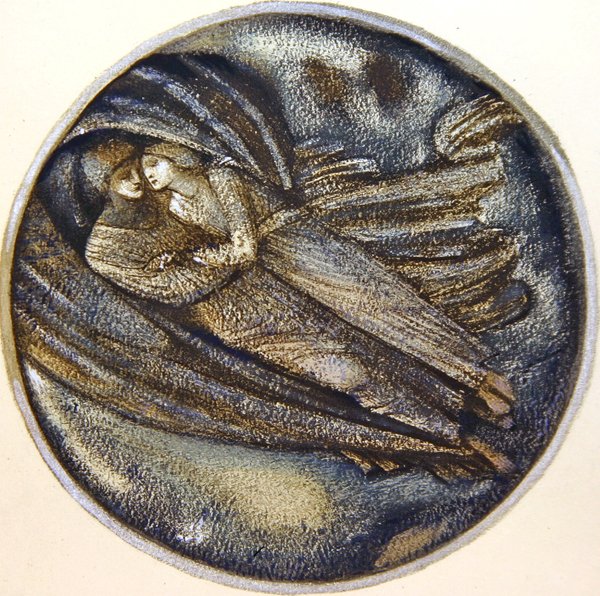 Kukkakirja: XXII. Tuulen kanssa tekijältä Edward Coley Burne Jones