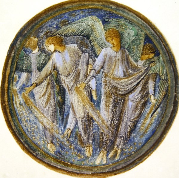 Kukkakirja: XXIX. Hajallaan oleva Starwort tekijältä Edward Coley Burne Jones