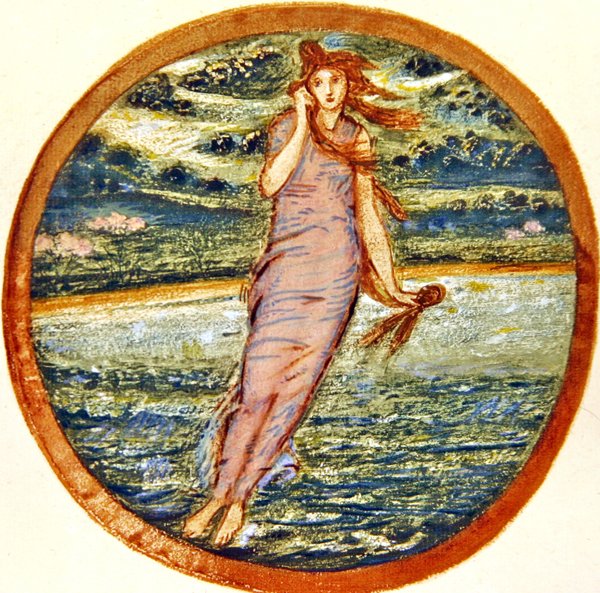 Kukkakirja: XXVI. Maailman ihme tekijältä Edward Coley Burne Jones