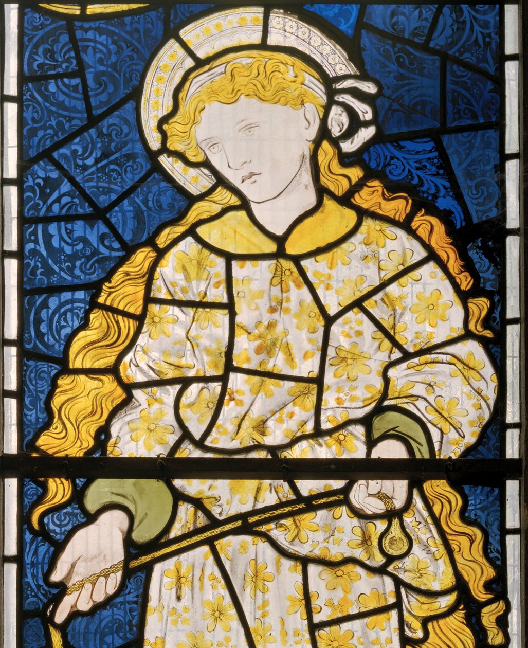 Biscester, Morris, Marshall, Faulkner & Co, Edward Burne-Jones, Charity, 1866. tekijältä Edward Burne Jones