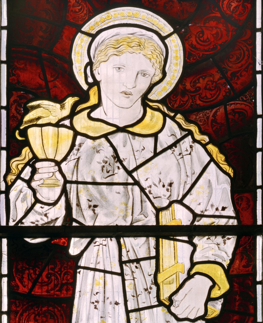 Biscester, Morris, Marshall, Faulkner & Co, Edward Burne-Jones, Faith, 1866. tekijältä Edward Burne Jones