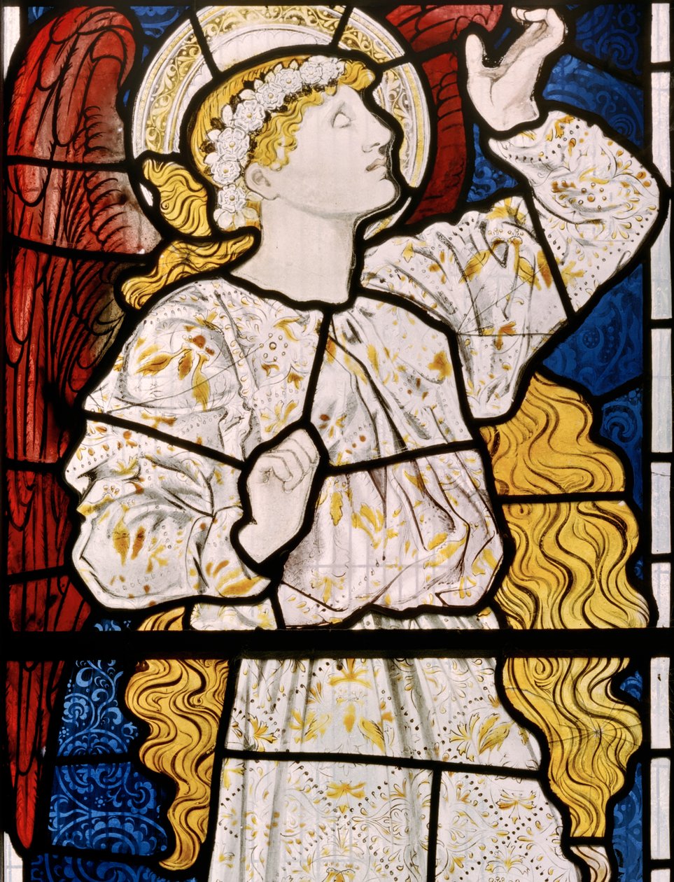 Bisceter, St Edberg, Morris, Marshall, Faulkner & Co, Edward Burne-Jones, Hope, 1866. tekijältä Edward Burne Jones