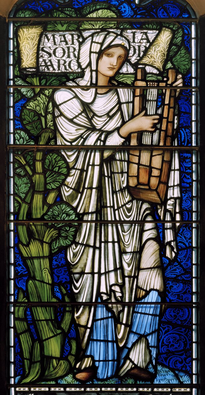 Edinburgh, St Giles Cathedral, Morris & Co., Edward Burne-Jones, Maria, 1886 tekijältä Edward Burne Jones
