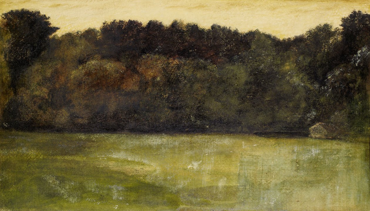 Maisema - Tutkimus, 1863 tekijältä Edward Burne Jones