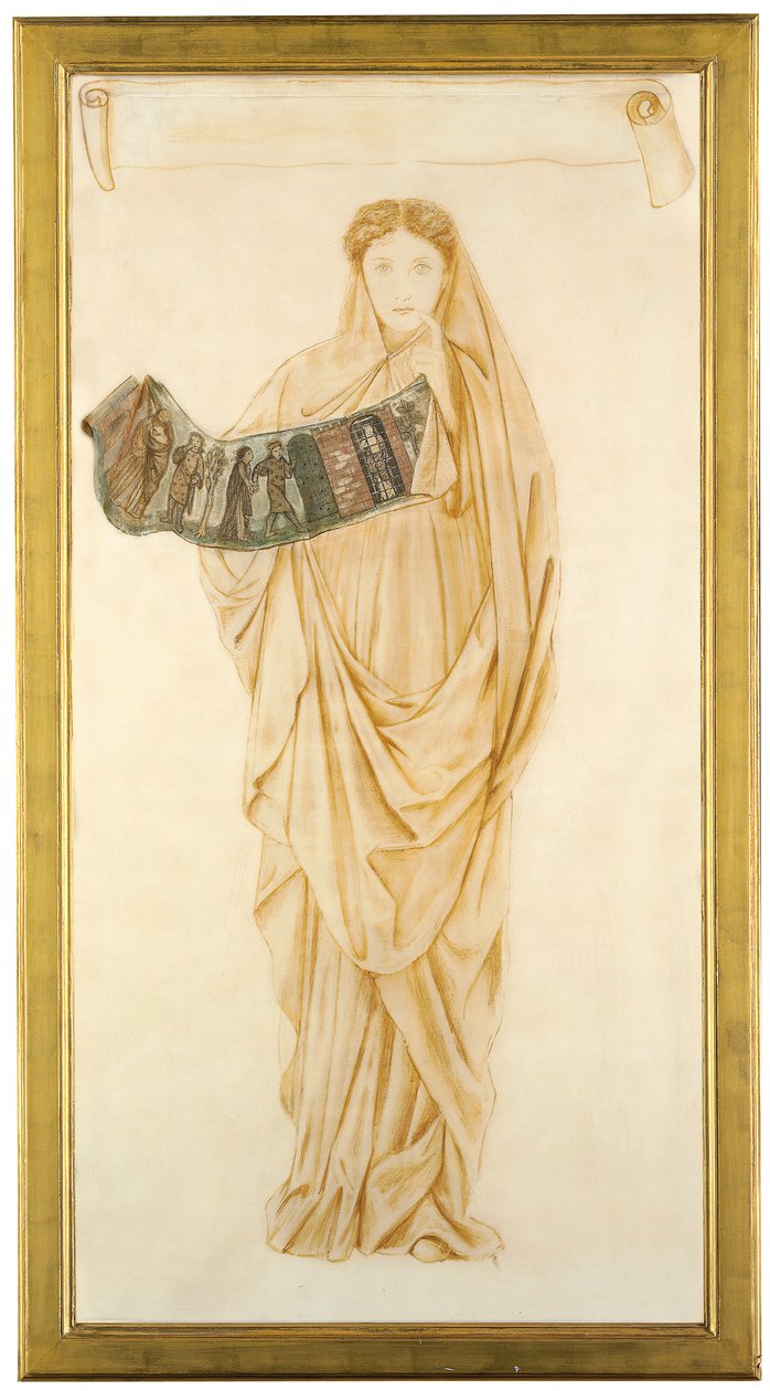 Philomela, 1864 tekijältä Edward Burne Jones