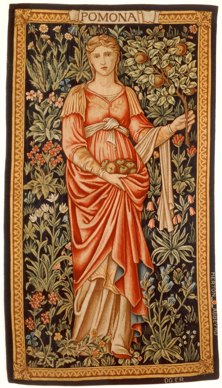 Pomona, Morris & Co. Merton Abbey, 1884 tekijältä Edward Burne Jones