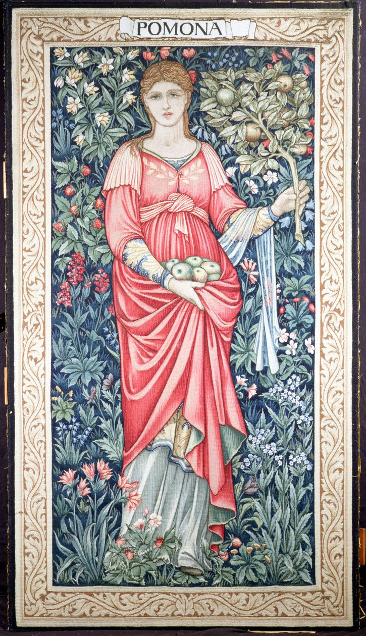 Pomona, valmistaja Morris und Co., n. 1885 (kuvakudos) tekijältä Edward Burne Jones