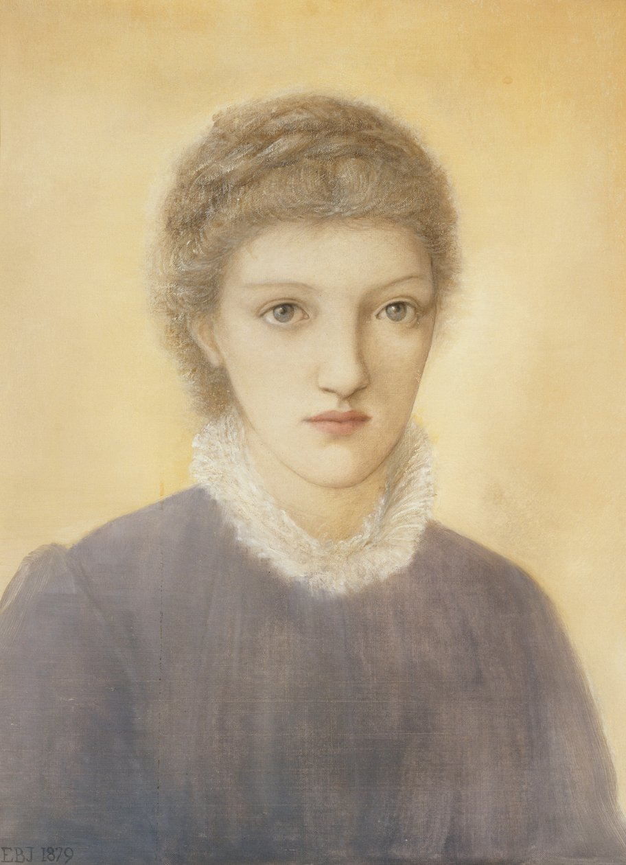 Frances Grahamin muotokuva, 1879 tekijältä Edward Burne Jones