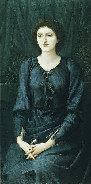 Paronitar Madeleine Desandesin muotokuva tekijältä Edward Coley Burne Jones