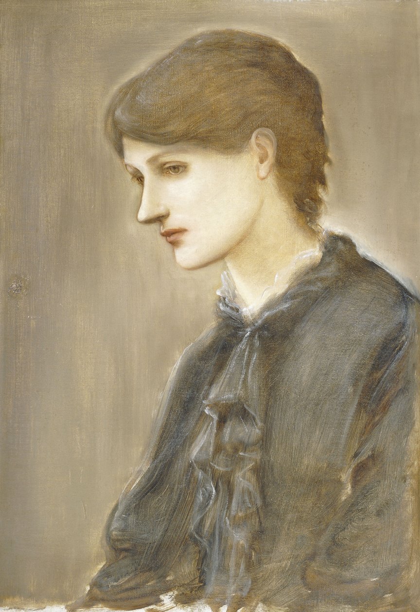 Rouva William J. Stillmanin muotokuva, s. Marie Spartali, tekijältä Edward Burne Jones