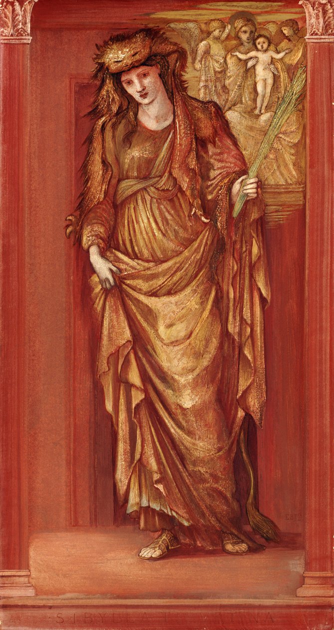 Sibylla Tiburtina, 1877 tekijältä Edward Burne Jones