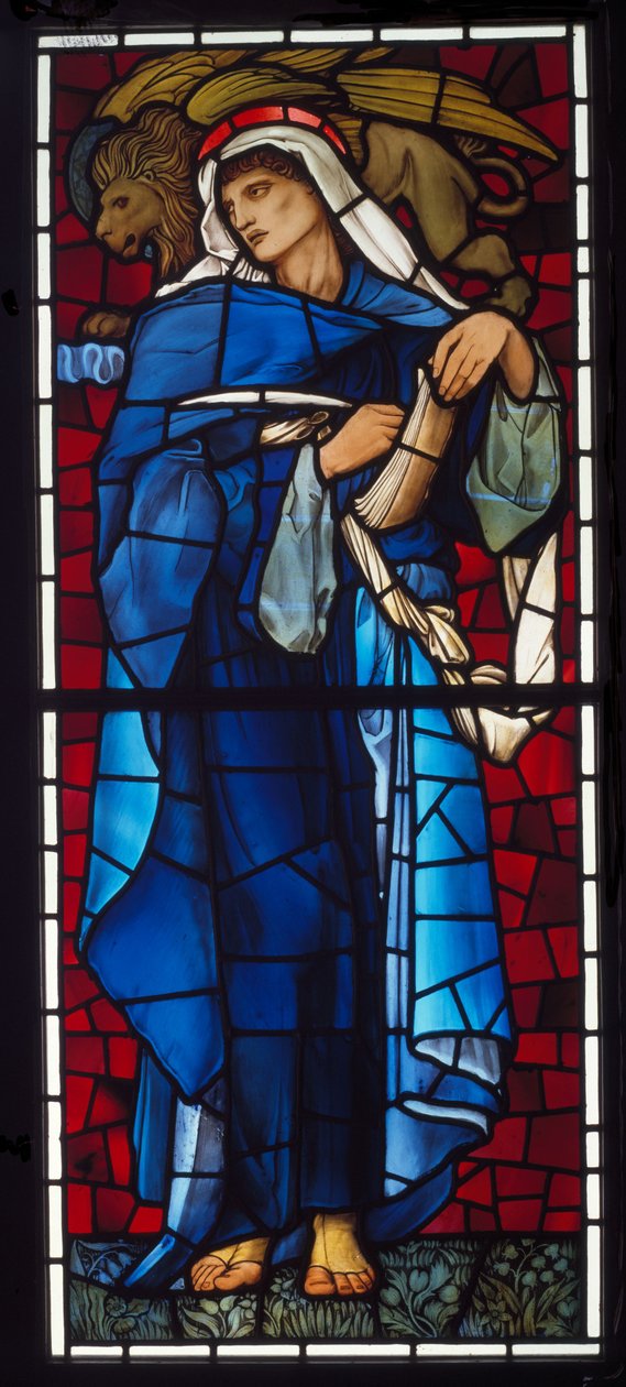 Evankelista Pyhä Markus, 1883 tekijältä Edward Burne Jones