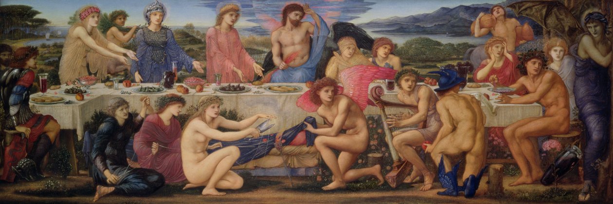 Peleuksen juhla tekijältä Edward Burne Jones