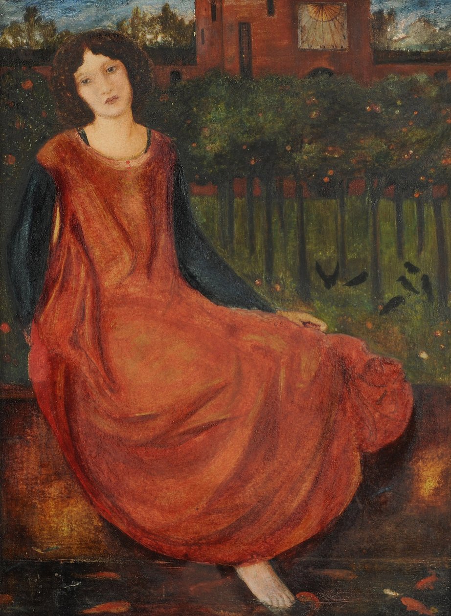 Kultakala-allas, 1861 tekijältä Edward Burne Jones