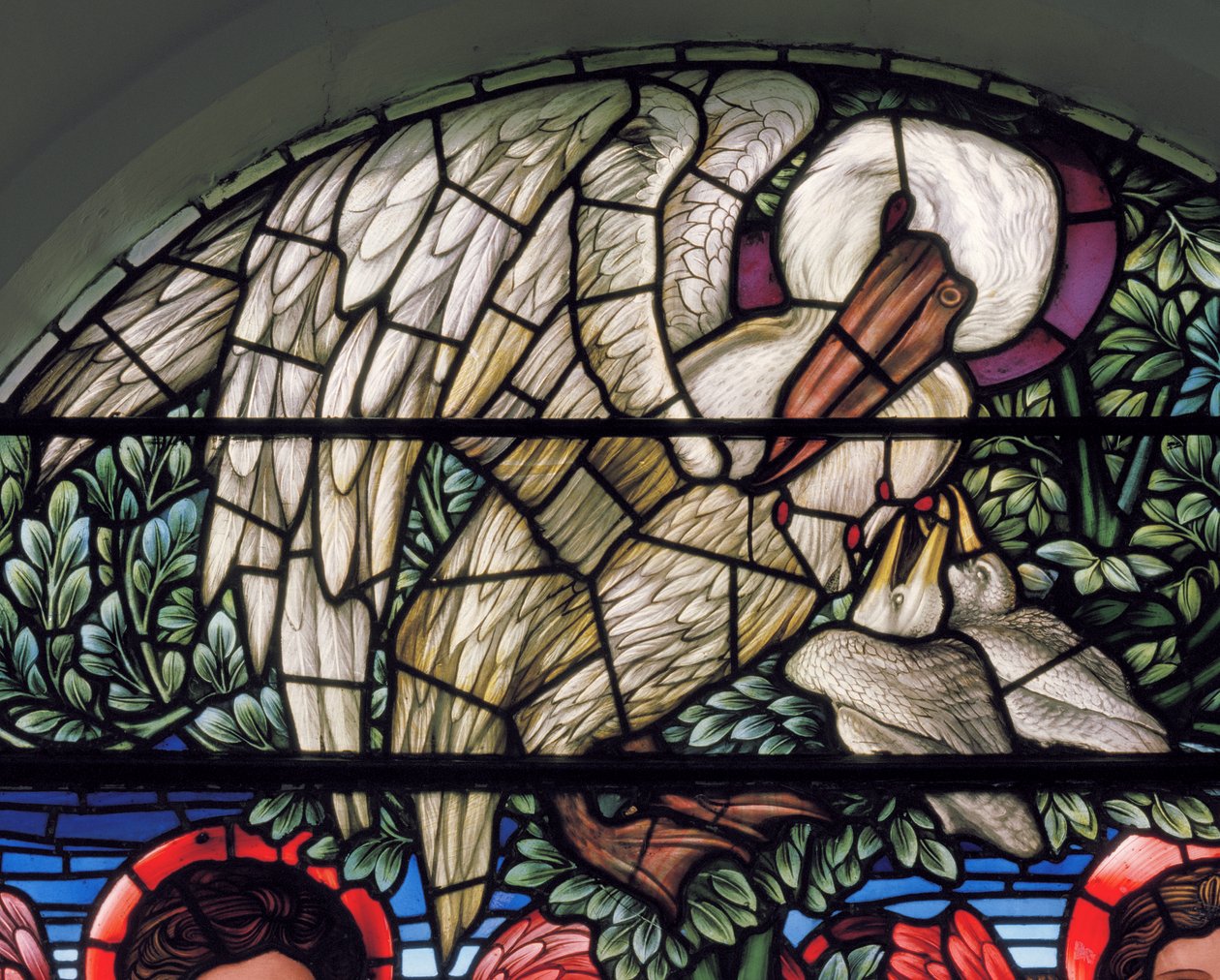 Pelikaani hurskaudessaan tekijältä Edward Coley Burne Jones