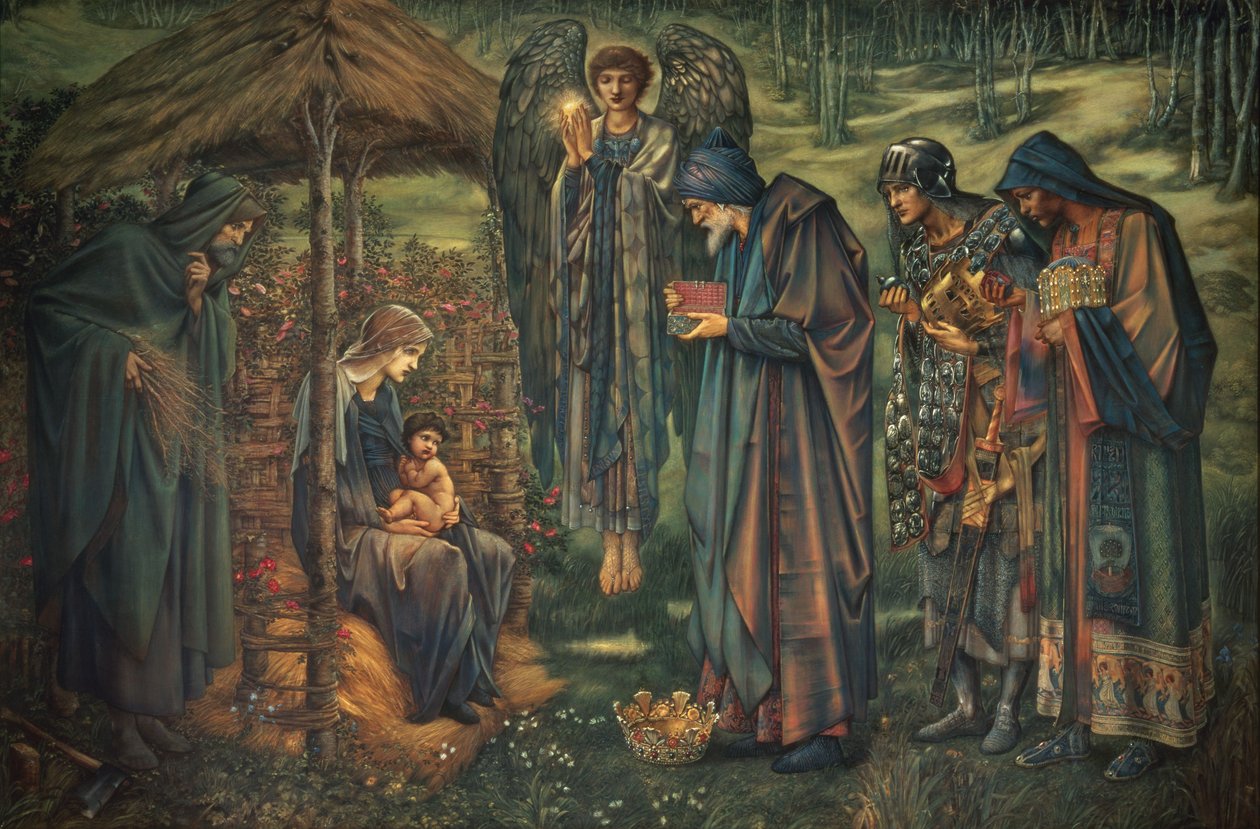 Betlehemin tähti, 1888-91 tekijältä Edward Burne Jones