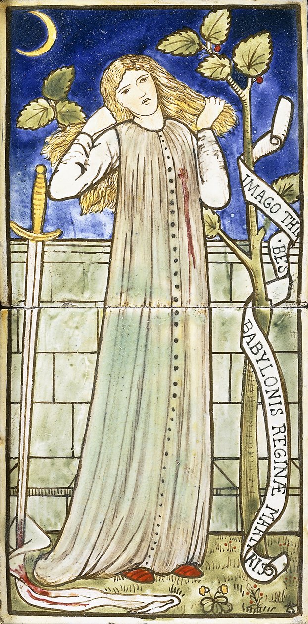 Thisbe", 1861-62 tekijältä Edward Burne Jones