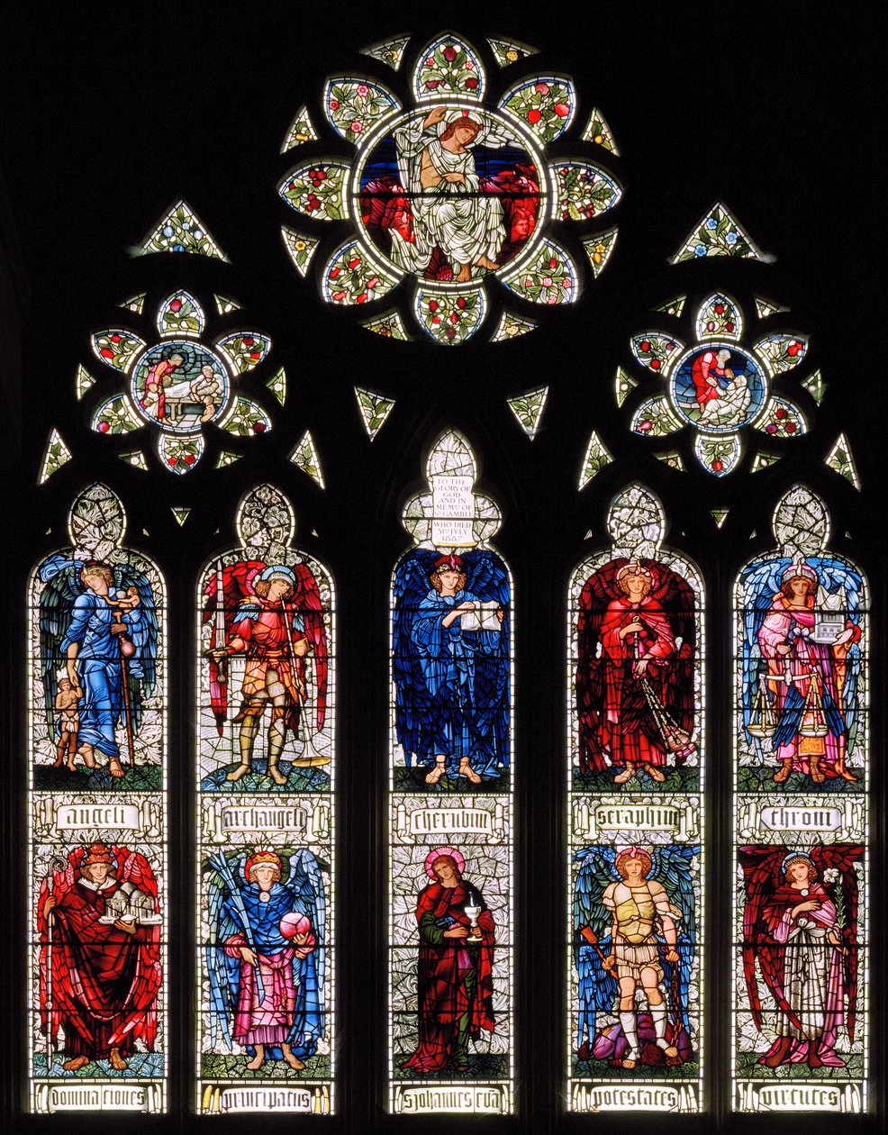 Länsi-ikkuna tekijältä Edward Coley Burne Jones