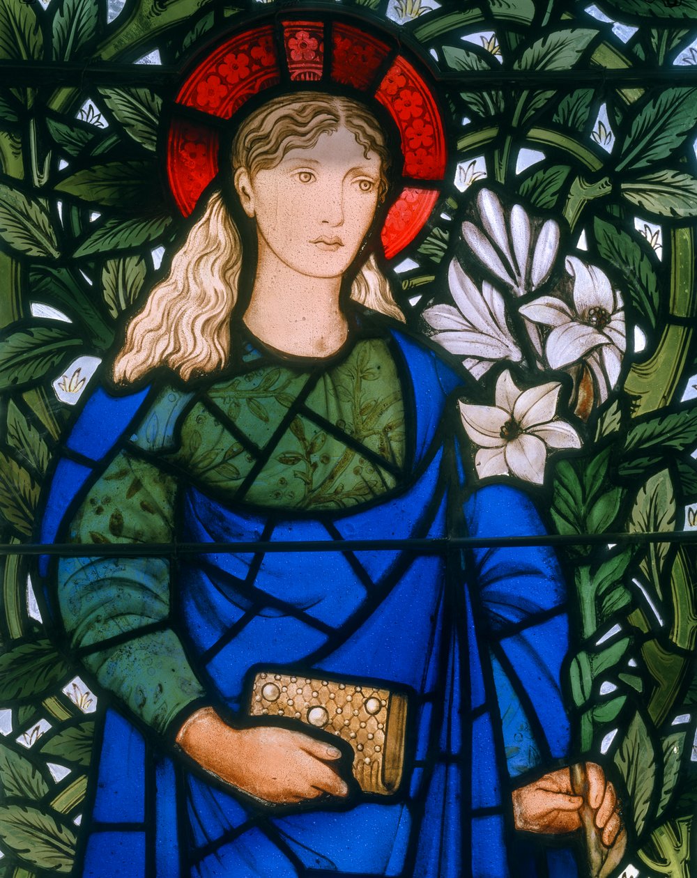 Whitelands College, Morris & Co., Edward Burne-Jones, Mary, 1886 tekijältä Edward Burne Jones