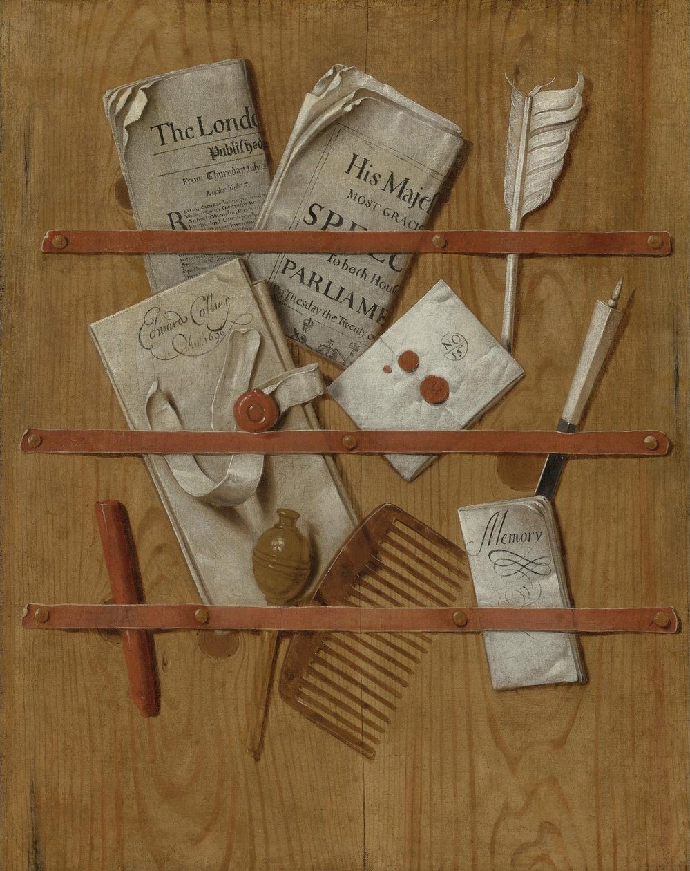 Trompe loeil, 1696 tekijältä Edward Collier